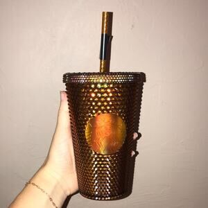 NWT Starbucks Limited Edition 50 Years Oil Slick Studded Tumbler